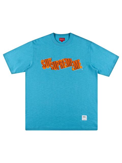 Supreme Cut Logo Short-Sleeve Top 'Bright Blue'