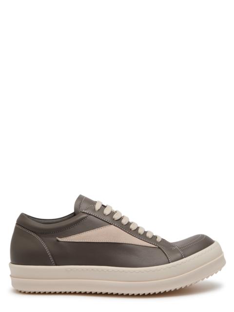 Rick Owens Rick Owens Panelled Leather Sneakers