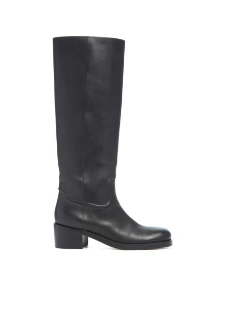 GABRIELA HEARST Marion Tall Boot in Black Leather