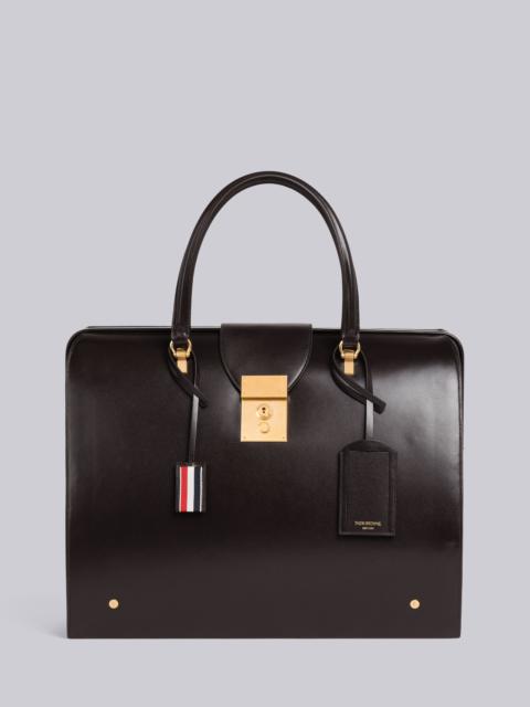 Thom Browne Box Calf Leather Mr. Thom Bag