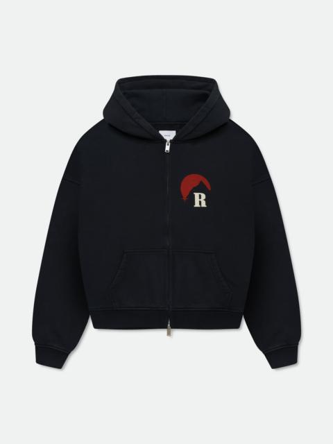 Rhude RHUDE MOONLIGHT ZIP-UP HOODIE