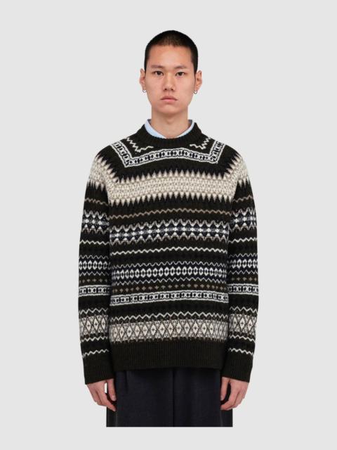 Barbour Hase brushed fair isle sweater
