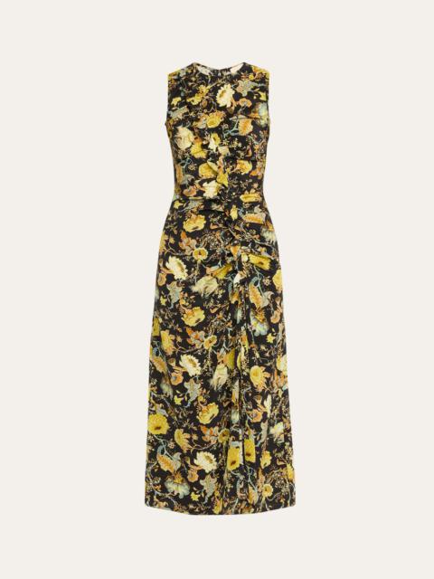 Lorna Floral Midi Dress