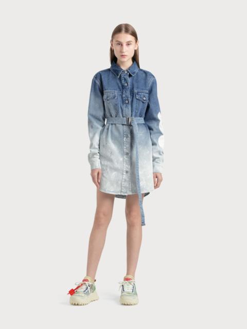 Off-White DENIM DRESS