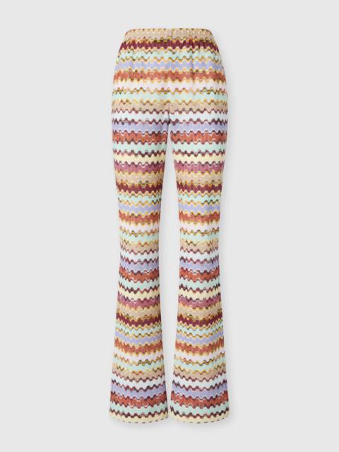Missoni Raschel flared pants