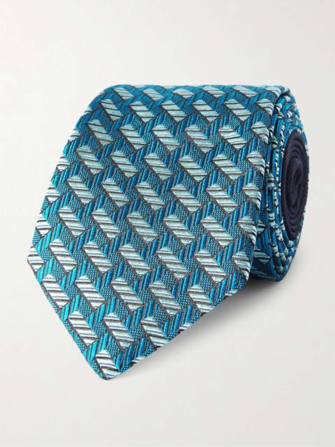 7cm Silk-Jacquard Tie