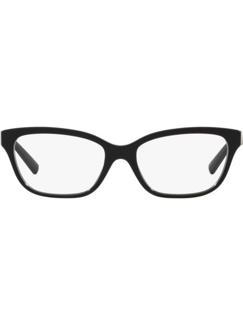 Tiffany & Co. 54mm Pillow Optical Glasses in Black at Nordstrom