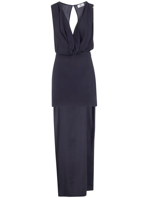 ELISABETTA FRANCHI Asymetrical Long Dress