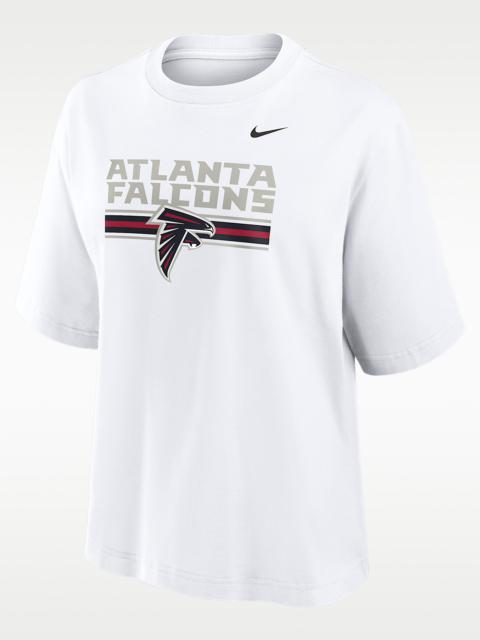 Nike Atlanta Falcons Alt Redesign Boxy Women's Nike NFL T-Shirt