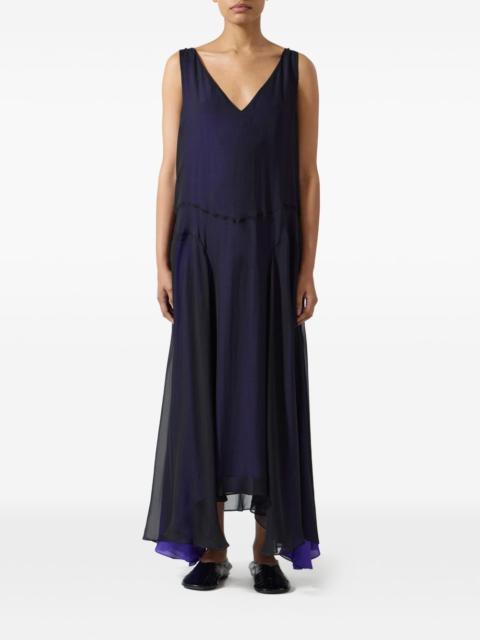 KALLMEYER V-neck maxi dress