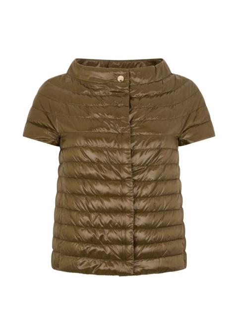Herno short-sleeve puffer jacket