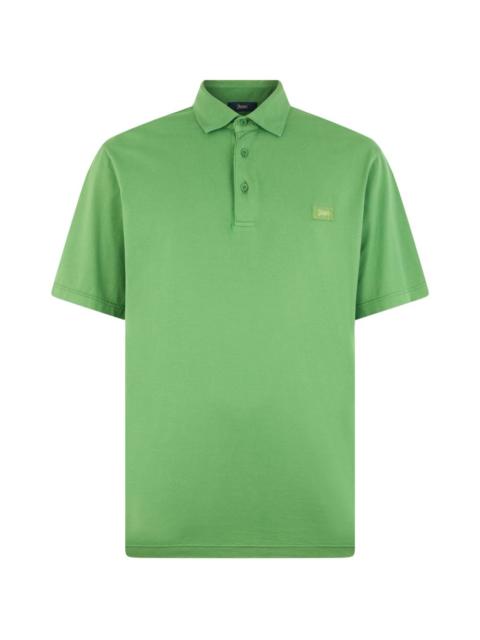 Herno short-sleeve polo shirt