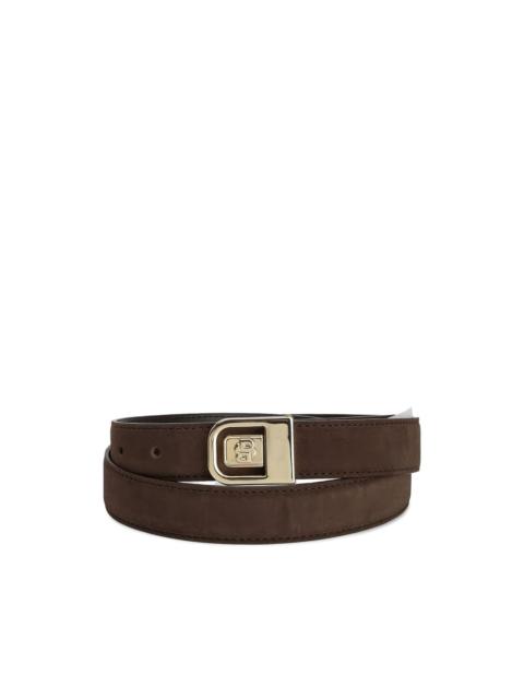 BOSS logo-detail buckle belt