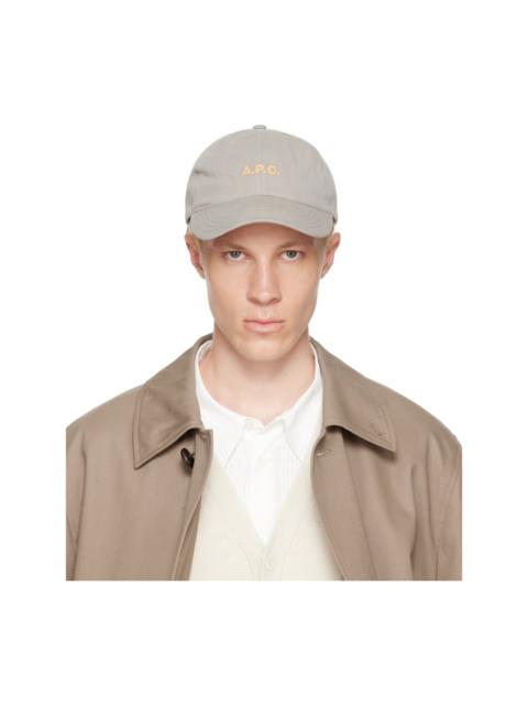 A.P.C. Gray Charlie Cap