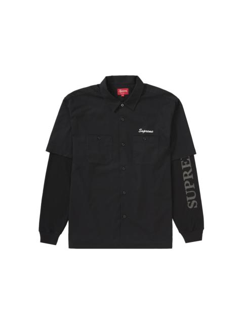 Supreme Supreme Thermal Work Shirt Black