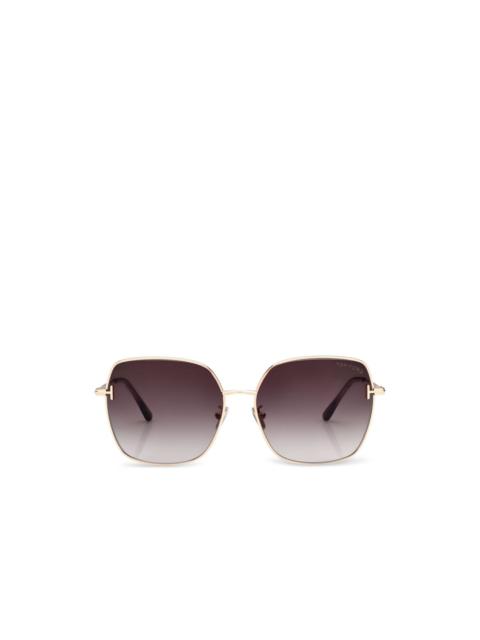 TOM FORD square full-rim sunglasses
