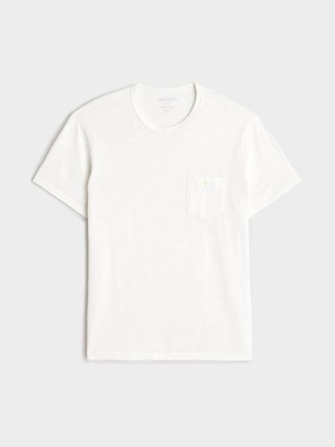 TODD SNYDER Made in L.A. Homespun Slub Pocket Tee