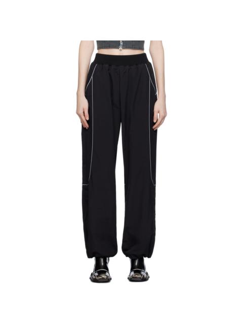 Black Track Trousers