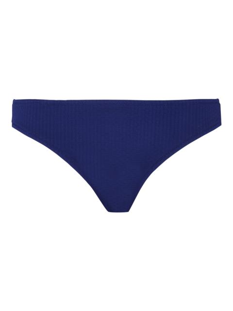 Vilebrequin Women Midi brief Bikini Bottom Plumetis