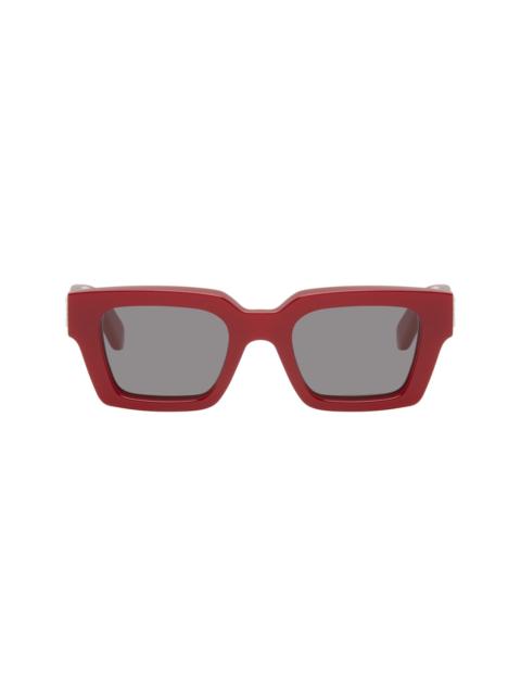 Off-White Red Virgil Sunglasses