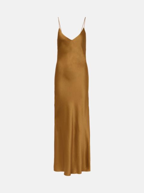 BLAZÉ MILANO Manipur satin slip dress