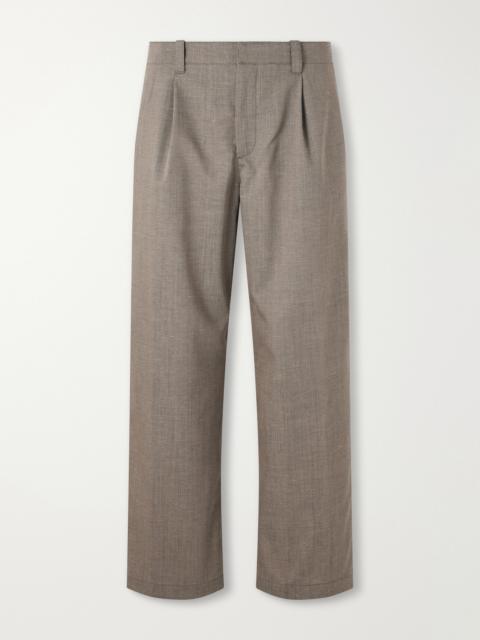Our Legacy Still Wide-Leg Wool-Blend Chinos