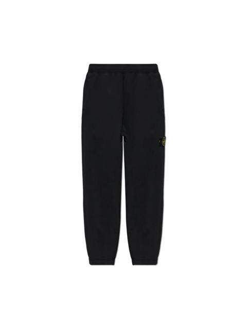 Stone Island FLEECE_S.I. GHOST HEAVY COTTON PANTS