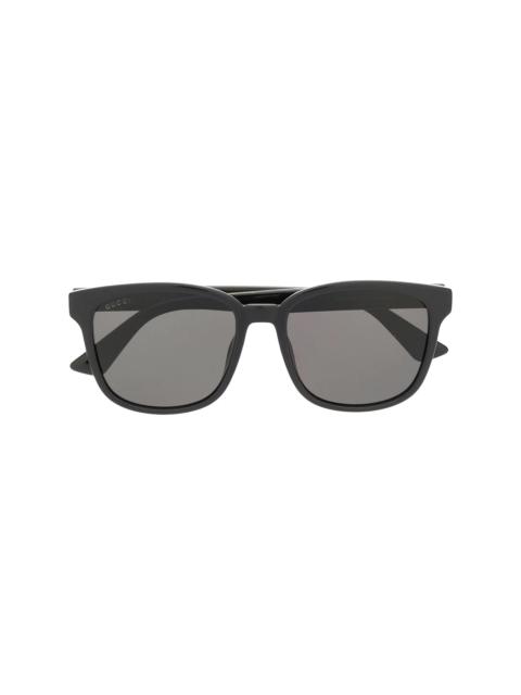 square-frame sunglasses