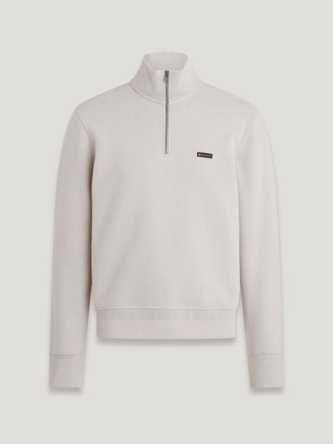 Belstaff WORKS QUARTER ZIP SWEATSHIRT