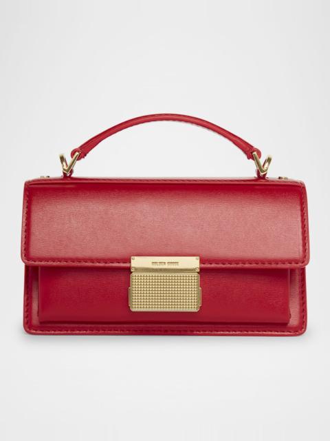 Golden Goose Venezia Small Palmellato Leather Crossbody Bag