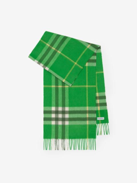 Burberry Check Cashmere Scarf