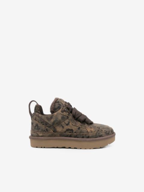 UGG leopard-print platform sneakers