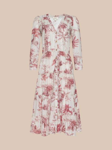 L'AGENCE Serafine Midi Dress