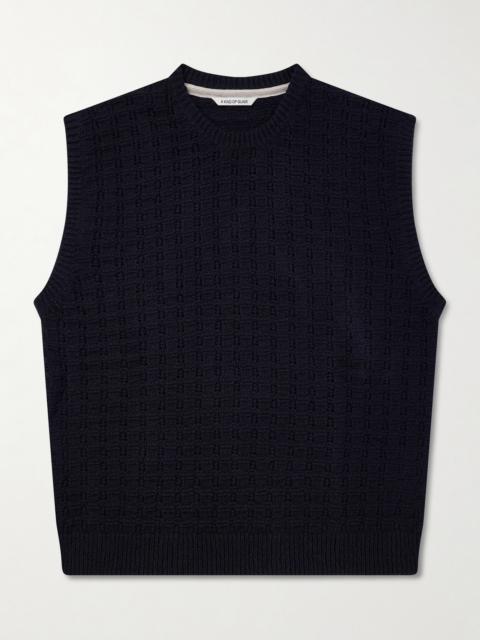 A KIND OF GUISE Tembe Cable-Knit Cotton Vest