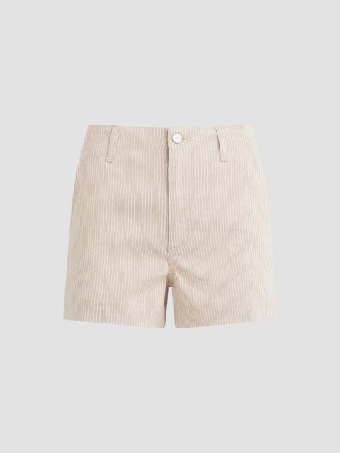 Joe's Jeans Women's The Karter Striped Linen-Blend Shorts - Micro Stripe