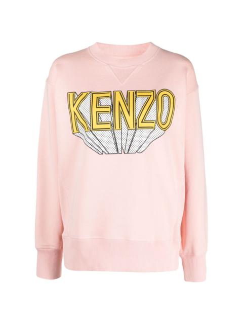 KENZO logo-print cotton sweatshirt