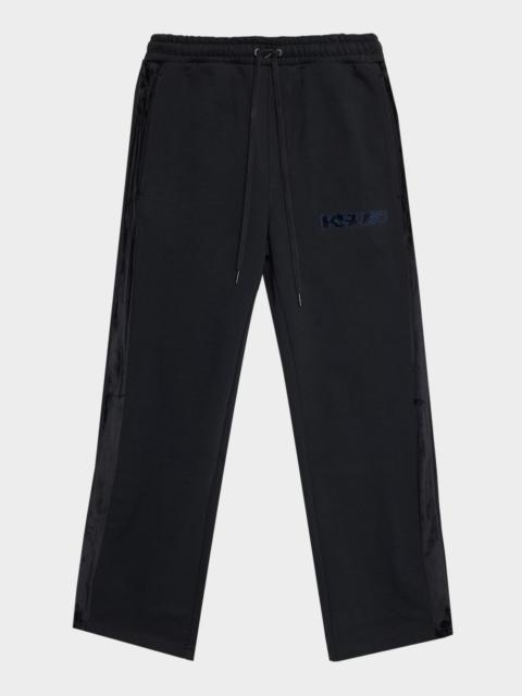 Ksubi Men's Embroidered Logo 4x4 Cotton Sweatpants