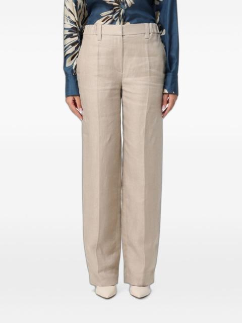 Brunello Cucinelli monile-embellished straight-leg trousers