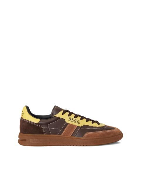 Polo Ralph Lauren Bedford suede side stripes trainer