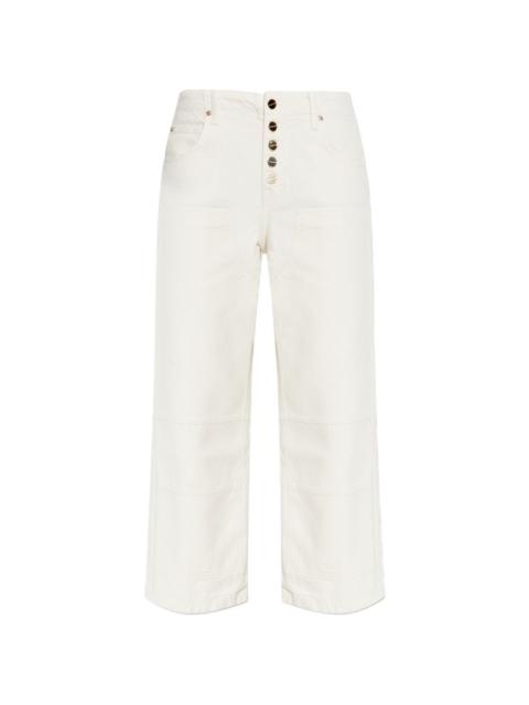 ALLSAINTS Tay button-up panelled jeans