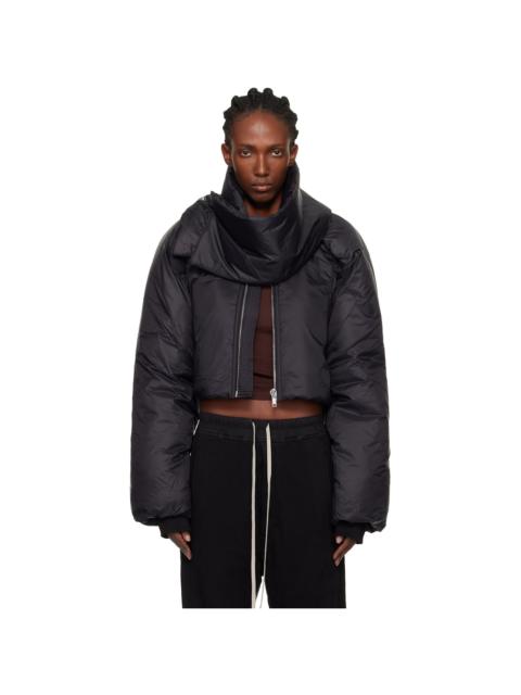 Rick Owens DRKSHDW Black Concordians Convertible Jacket