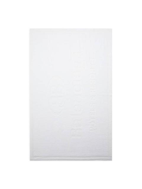 BALENCIAGA Bath Towel  in White