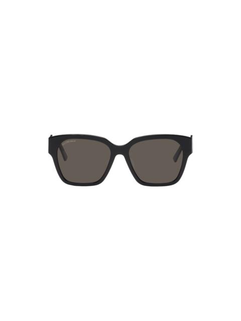 BALENCIAGA Black Cat-Eye Sunglasses