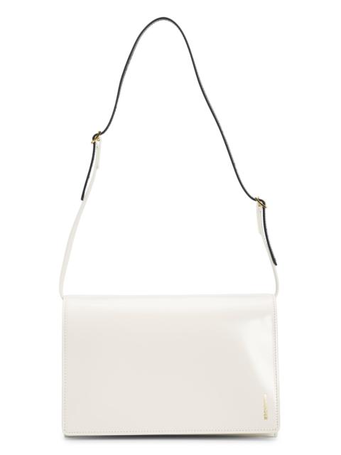 Jil Sander Women's Small Leather File Bag - Eggshell