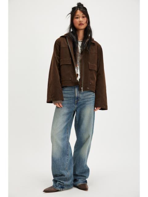 FREE PEOPLE We The Free Blair Vegan Suede Jacket