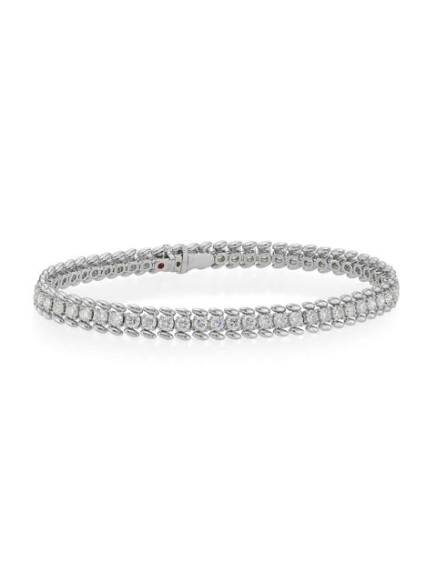 ROBERTO COIN Women's Line 18K White Gold & Diamond Bracelet - White Gold