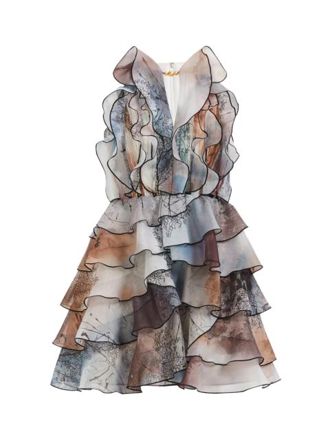 Aje. Cleo Mini Dress multi