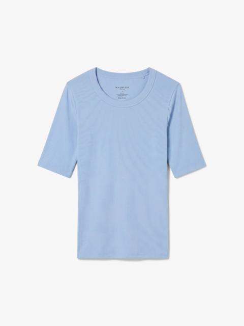 M.M.LaFleur Chana Fitted T-Shirt - Ribbed Pima Cotton
