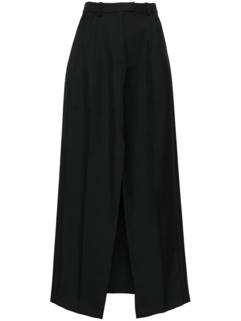 VIKTOR & ROLF high-waist gabardine long skirt