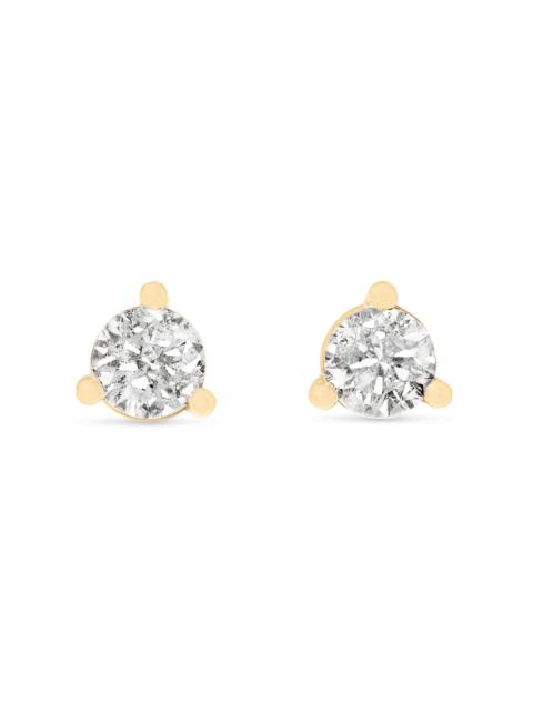 STONE AND STRAND Large Diamond Studs